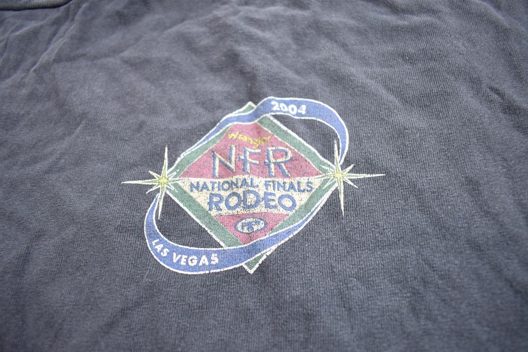 Vintage 2004 National Bill Riding Finals Las Vegas Souvenir Travel Crewneck Sweatshirt