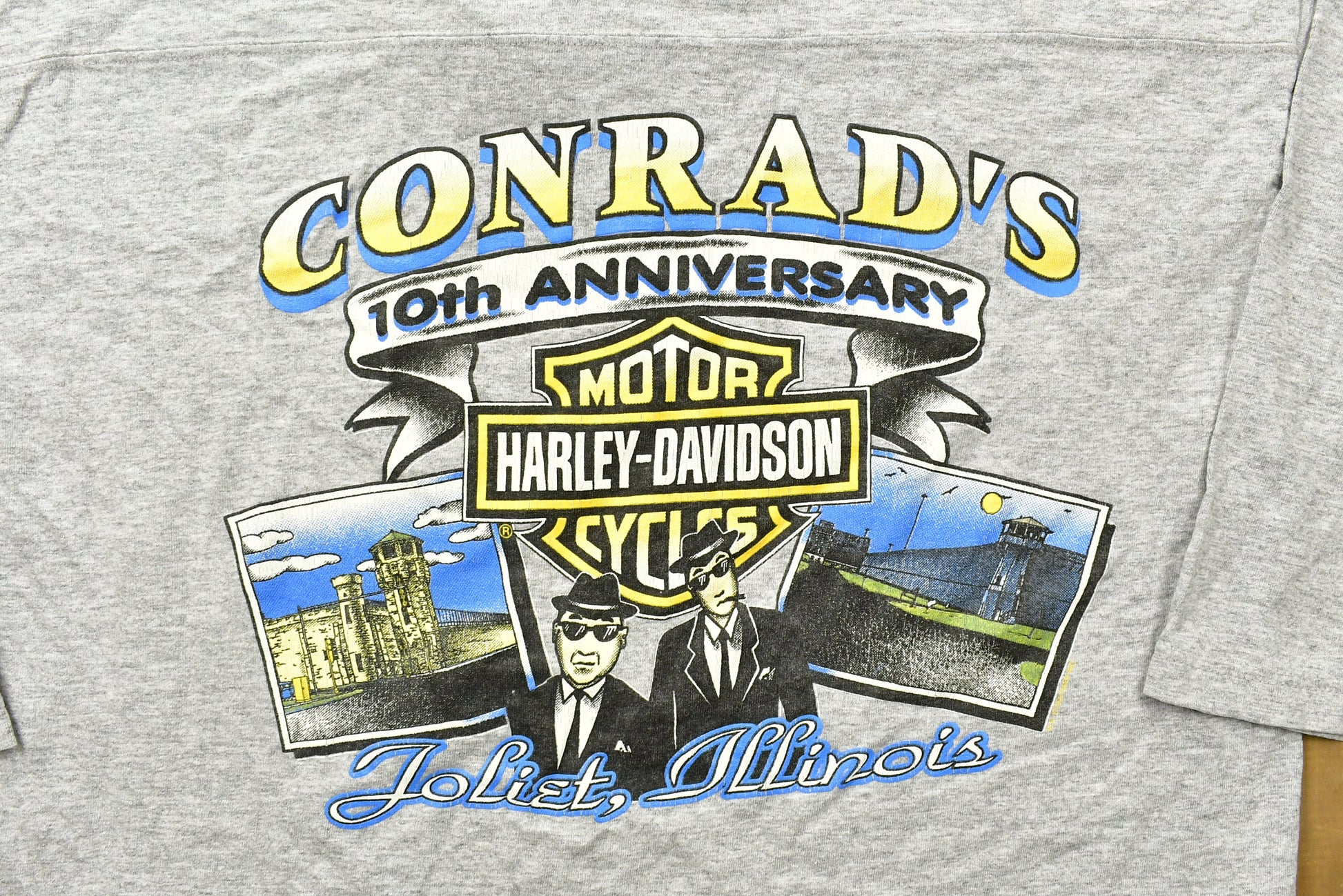 Vintage 1994 Harley Davidson Motorcycles Conrad's T-Shirt