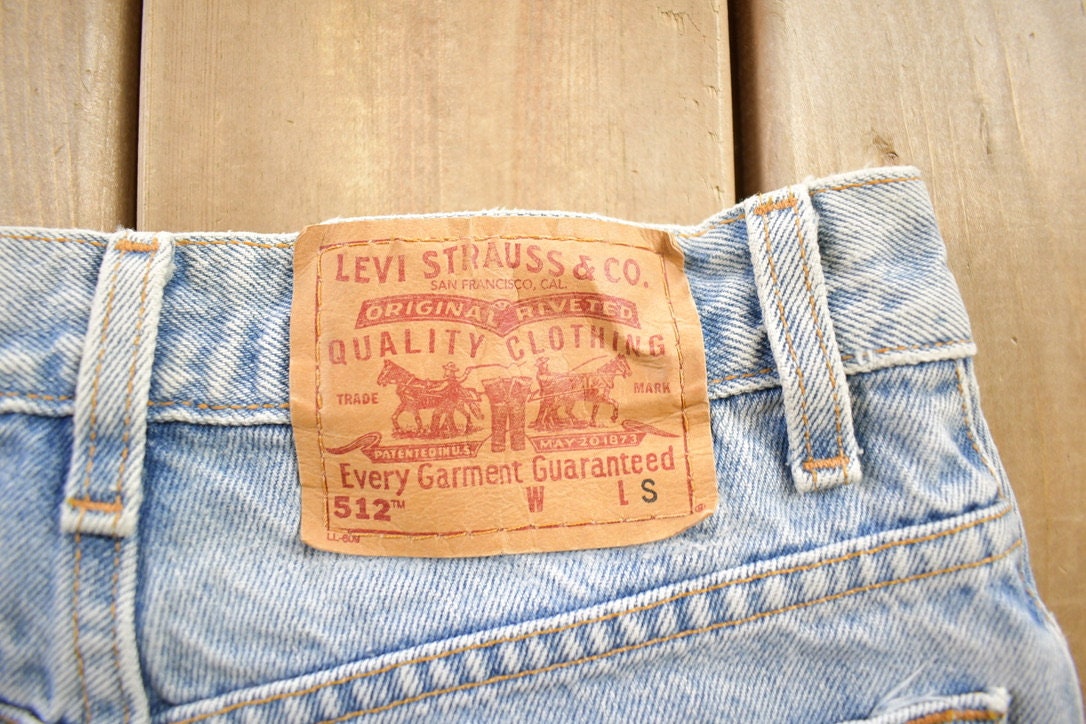 Vintage 1990s Levi's 512 Jr. Jeans Size 26x28