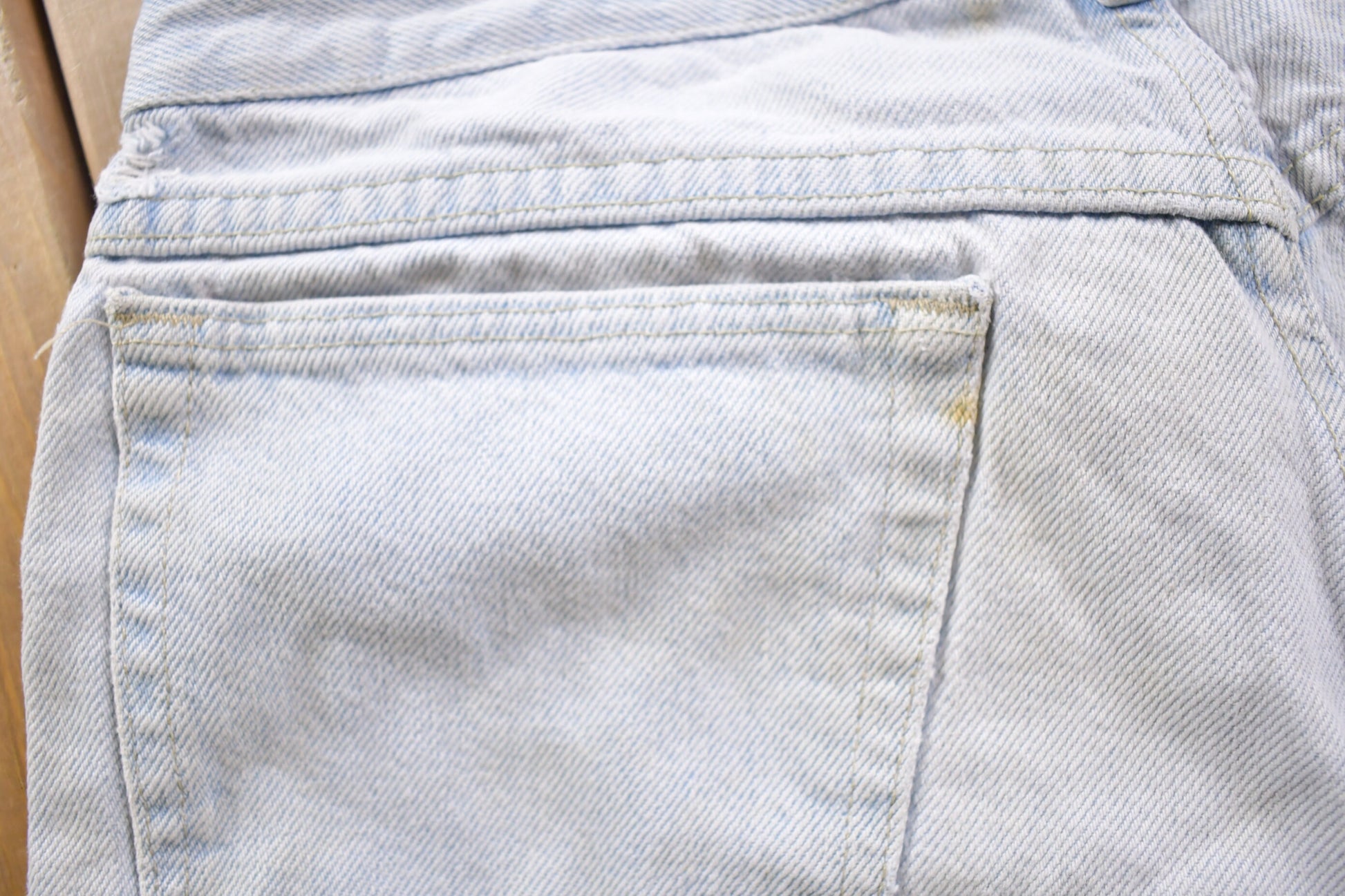 Vintage 1970s Wrangler Jean Shorts Size 28 x 10