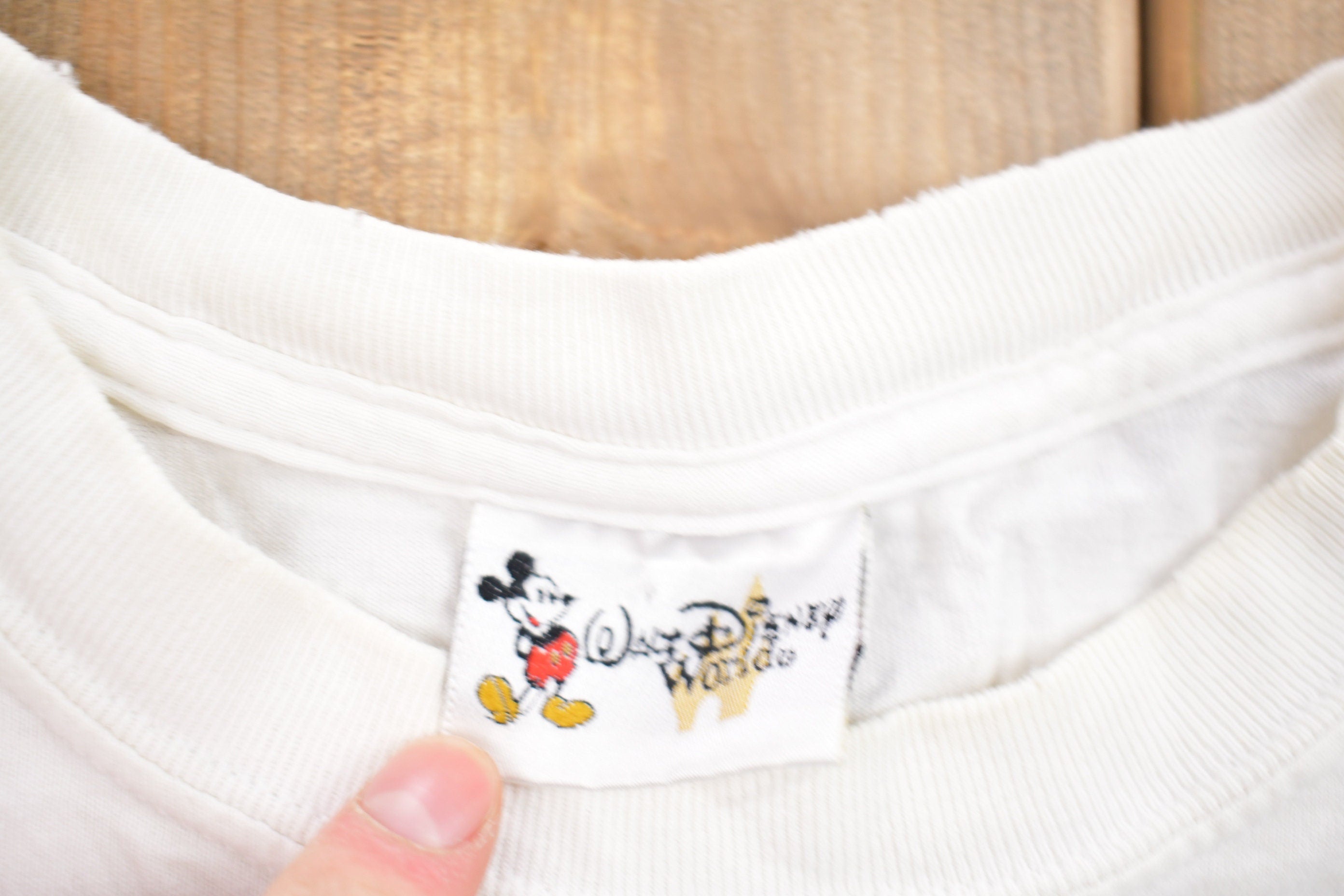 Vintage 1990s Walt Disney World Wet & Wild Graphic T-Shirt