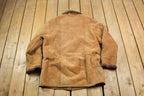 Vintage 1990s Authentic Shearling Collared Jacket