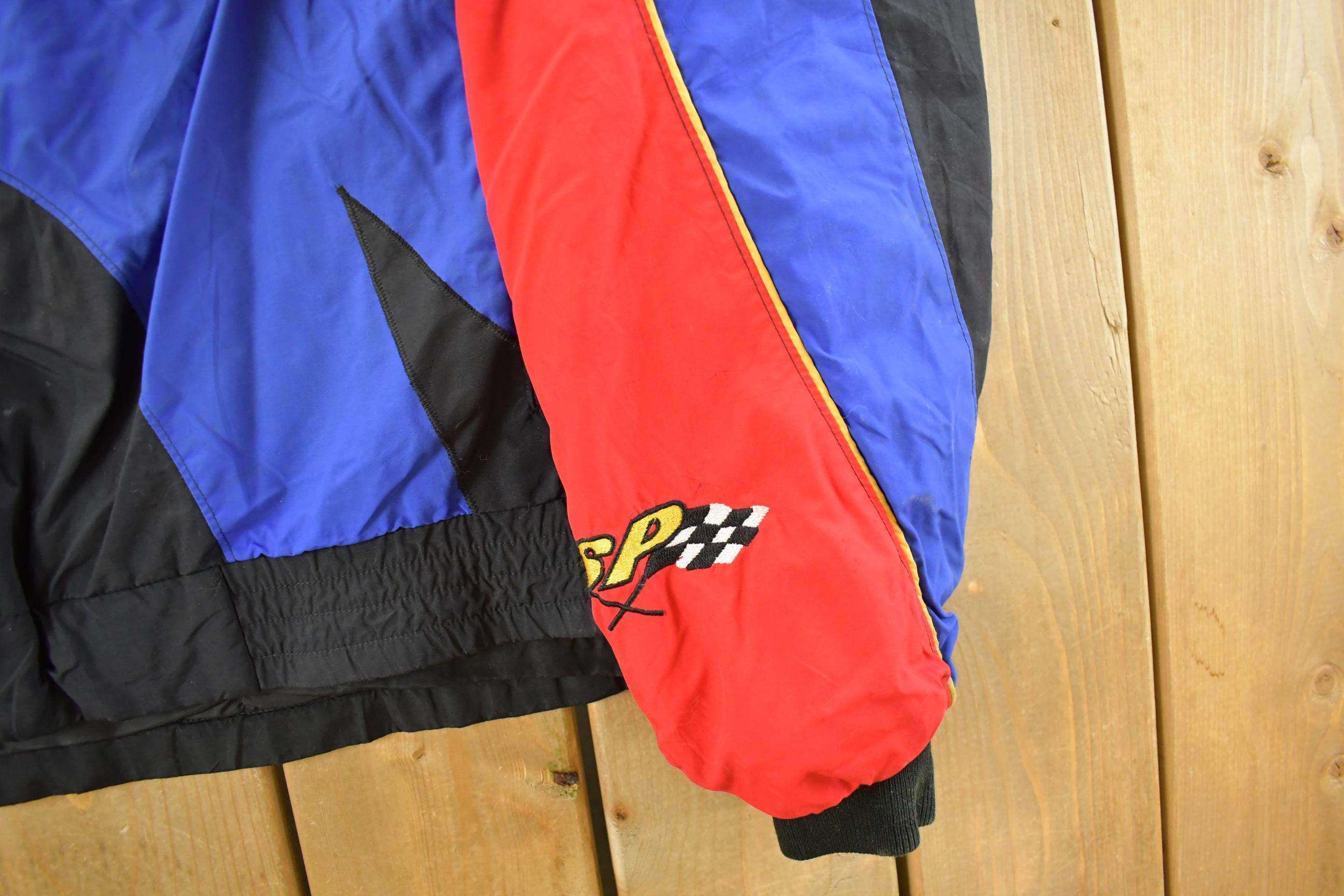 Vintage 90s Polaris Snowmobile Jacket Men's XL Tall