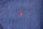 Vintage 1990s Polo By Ralph Lauren Navy Crewneck Sweatshirt
