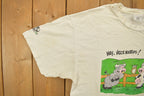 Vintage 1990s A Heard Of Laughter Graphic T Shirt