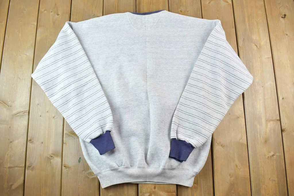 Vintage 1990s Timeout Dan Taylor Spirit Of The Wolf Outdoorsman Crewneck Sweatshirt