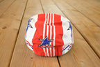 Vintage 1990s Pace Sportswear Team USA Star Stripe Cycling Painters Hat / 90's Biking Cap
