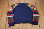 Vintage 1990s Urban Outfitters Aztec Knitted Sweater