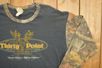 Vintage 1990s Thirty Point Bock Camo Long Sleeve Shirt