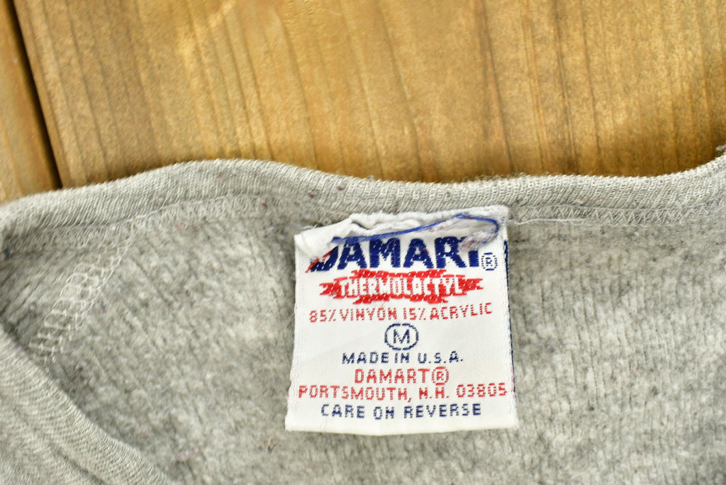 Vintage 1990's Jamari Thermolactyl Blank Thermal Crewneck Sweatshirt