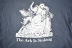 Vintage 1990s Noah's Ark "The Ark Is Sinking" T Shirt Made In USA