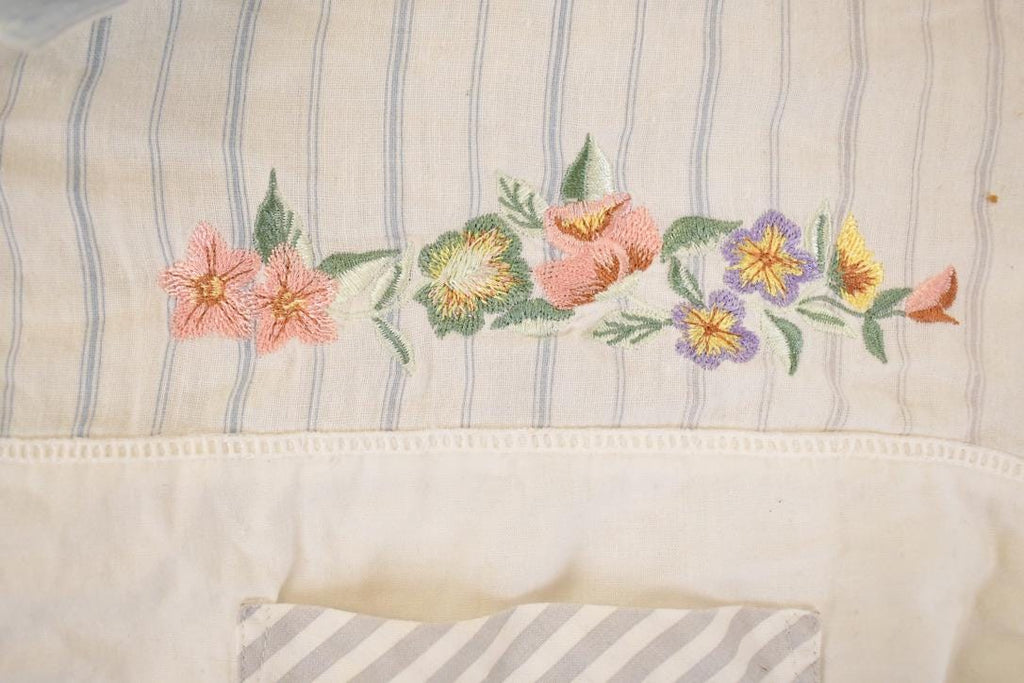 Vintage 1990s Together Embroidered Spring Farm Button Up Shirt Women's L