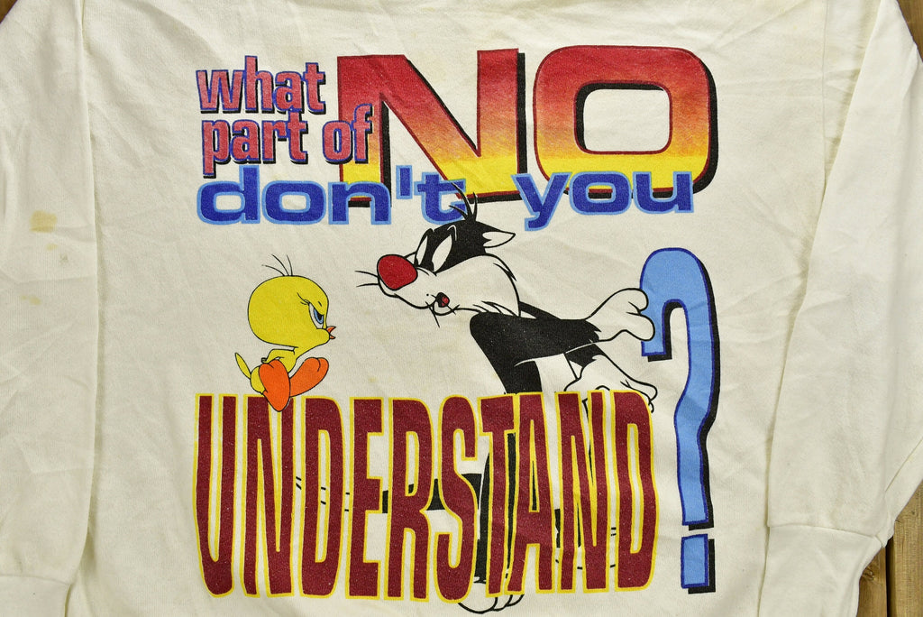 Vintage 1997 Looney Tunes Graphic Woman's Crewneck