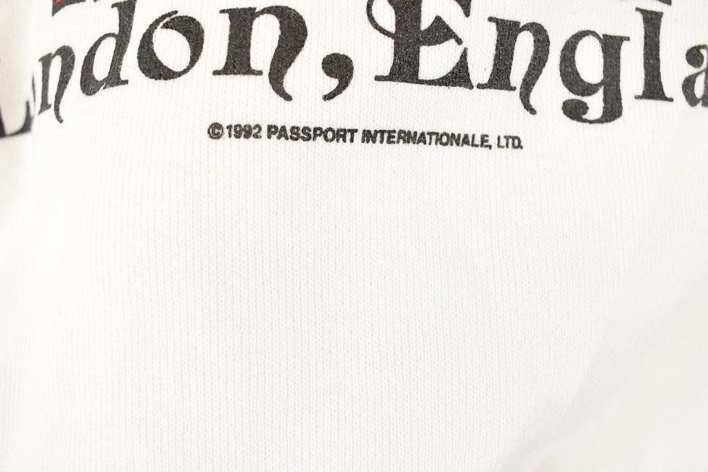 Vintage 1992 Jackson's Tavern London England Graphic Print Crewneck Sweatshirt Mens XL
