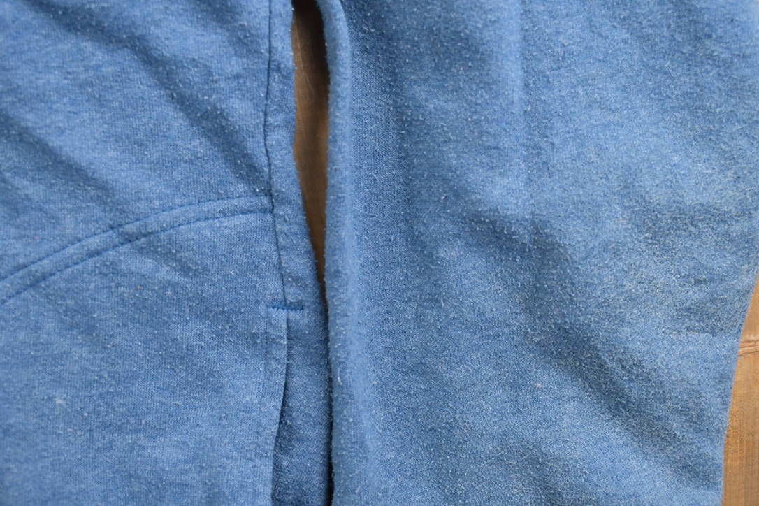 Vintage 1990s Blank Zip Up Hoodie