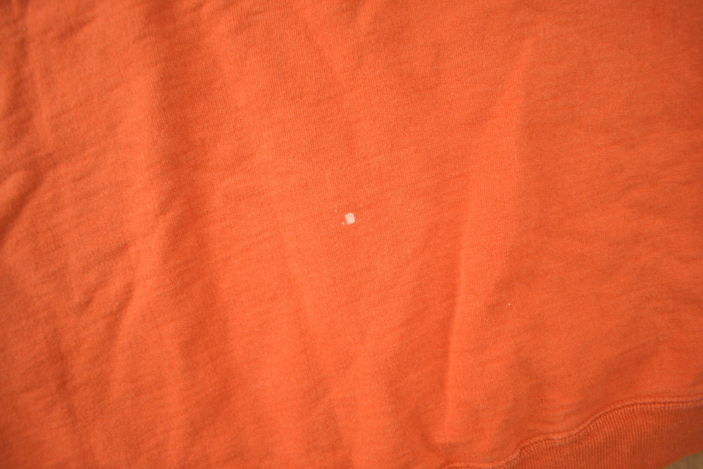 Vintage 1990s Orange Club Monaco Crewneck Sweatshirt Made In Canada