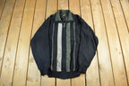 Vintage 1990s Marco Donatelli Knit Zip Up Sweater Jacket Men's Medium
