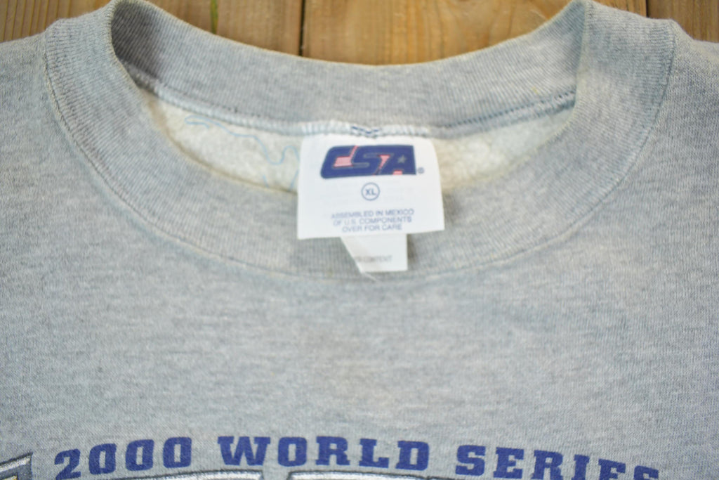Vintage 1990s New York Yankees Subway Series MLB Baseball Crewneck