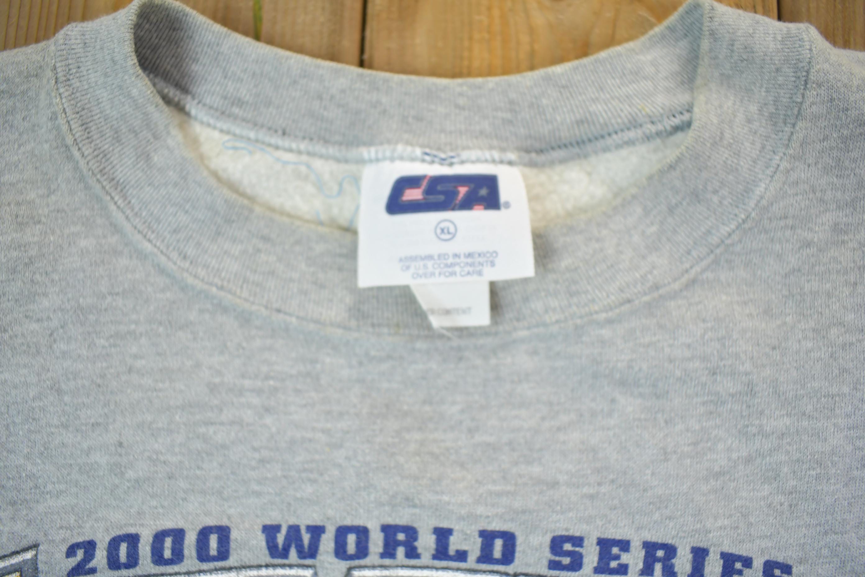 Vintage 1990s New York Yankees Subway Series MLB Baseball Crewneck