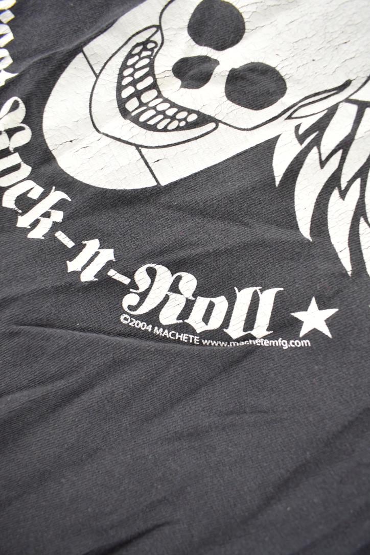 Vintage 2004 The Disasters Street rock n Roll Hellcat Records Graphic T-Shirt M