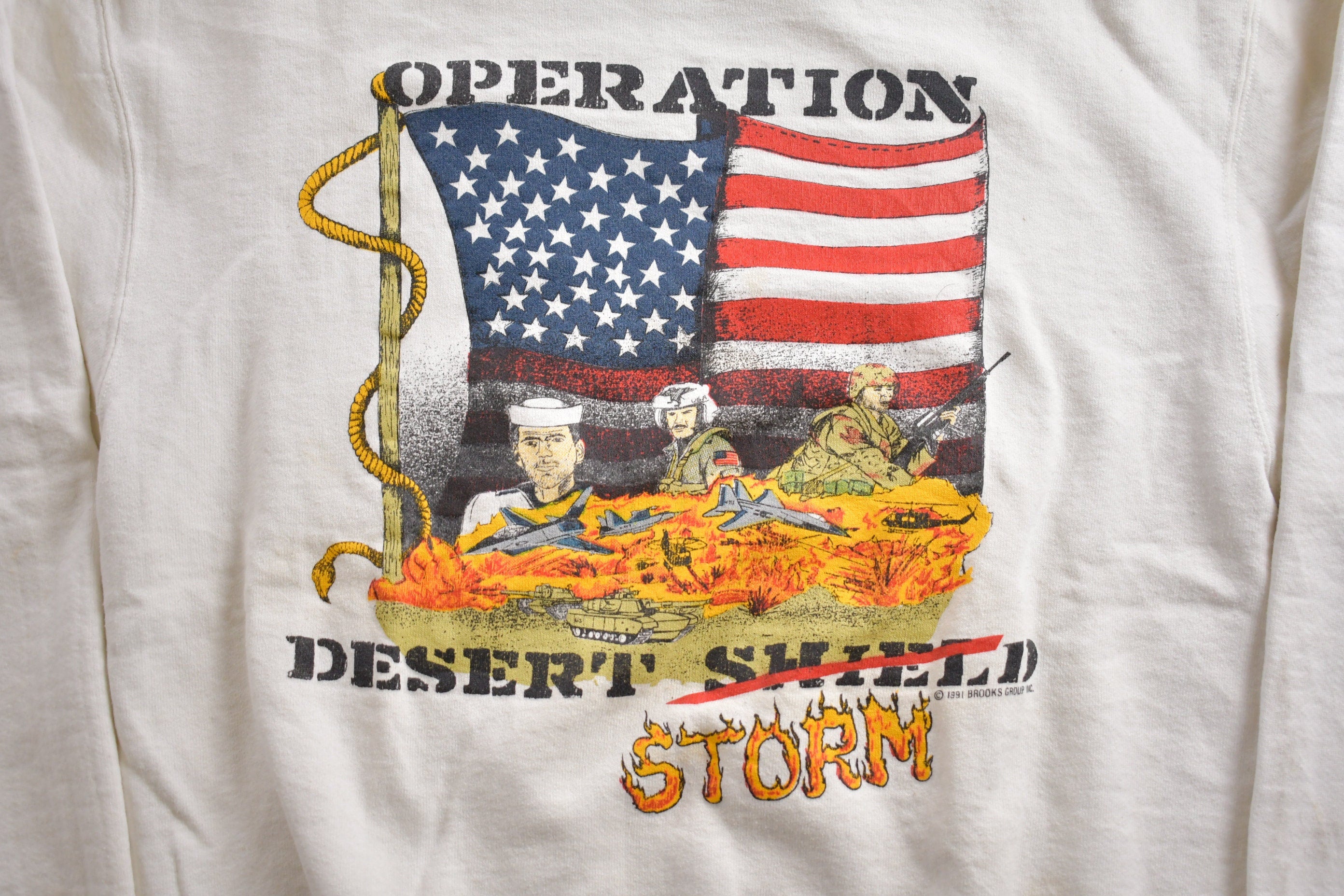 Vintage 1991 Desert Storm Crewneck Sweatshirt