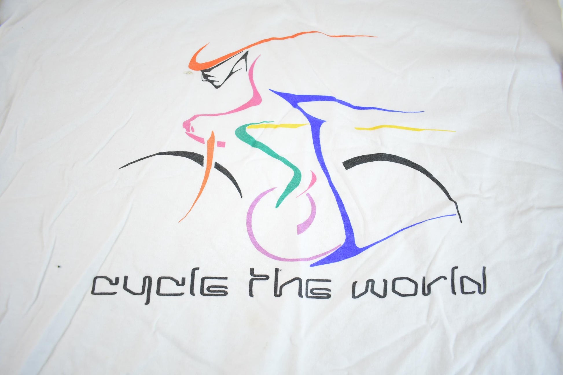 Vintage 2000s Tour De France Souvenir Crewneck Made In USA