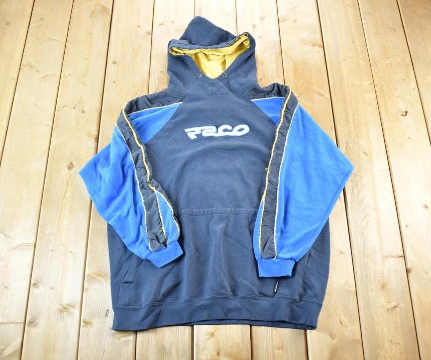 Vintage 1990s Paco Performance Hoodie Sweatshirt Mens XL