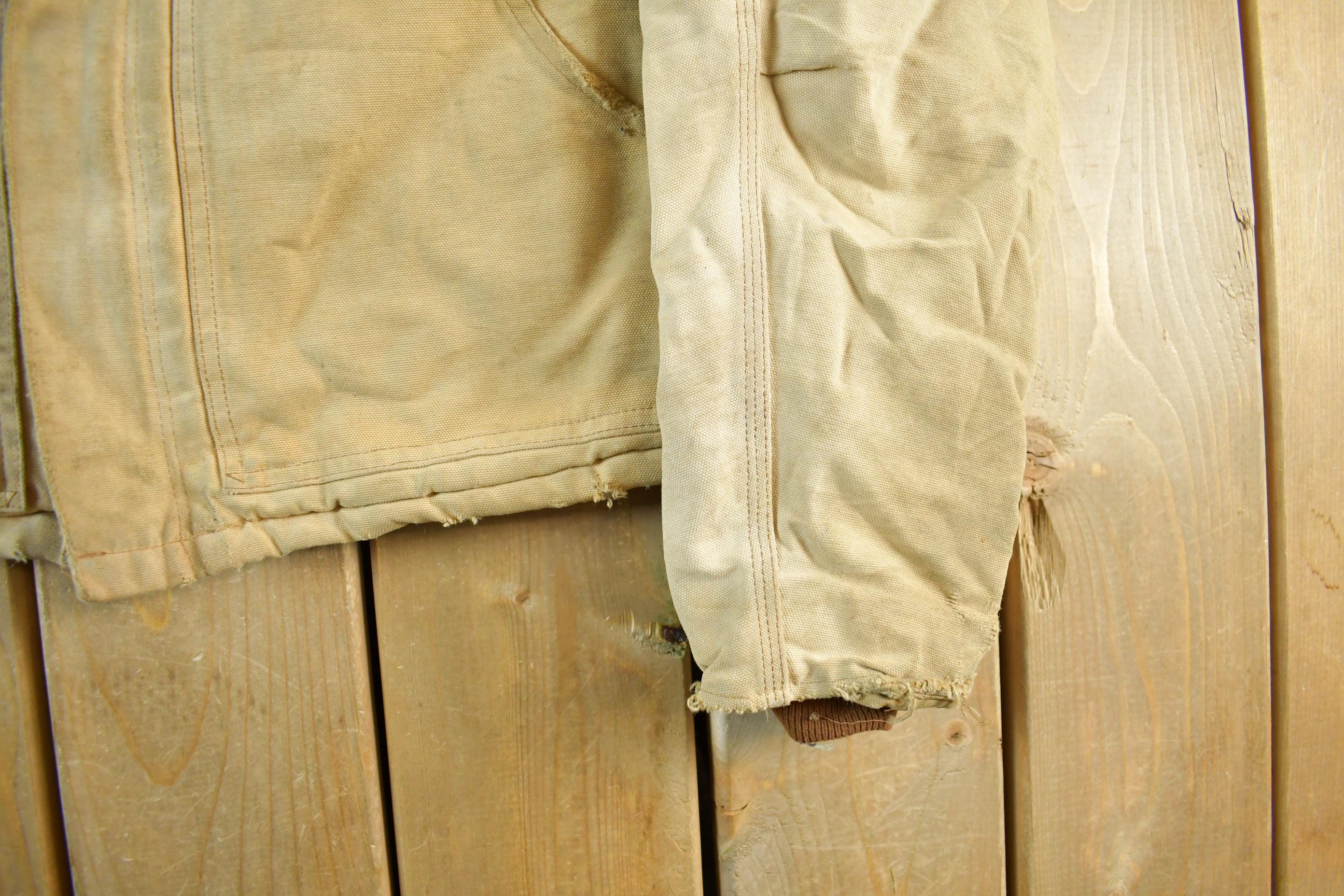 Vintage 1990s Carhartt Canvas Jacket Men's Large