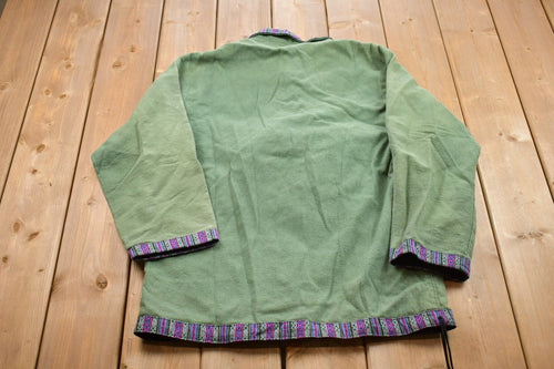 Vintage 1990s Gypsy Rose Aztec Theme Sweatshirt
