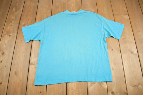 Vintage 1990s Disney Goofy Graphic T Shirt / Disney Wear / Streetwear / Take 2, Cut! / Goofy / Made In USA / Single Stitch