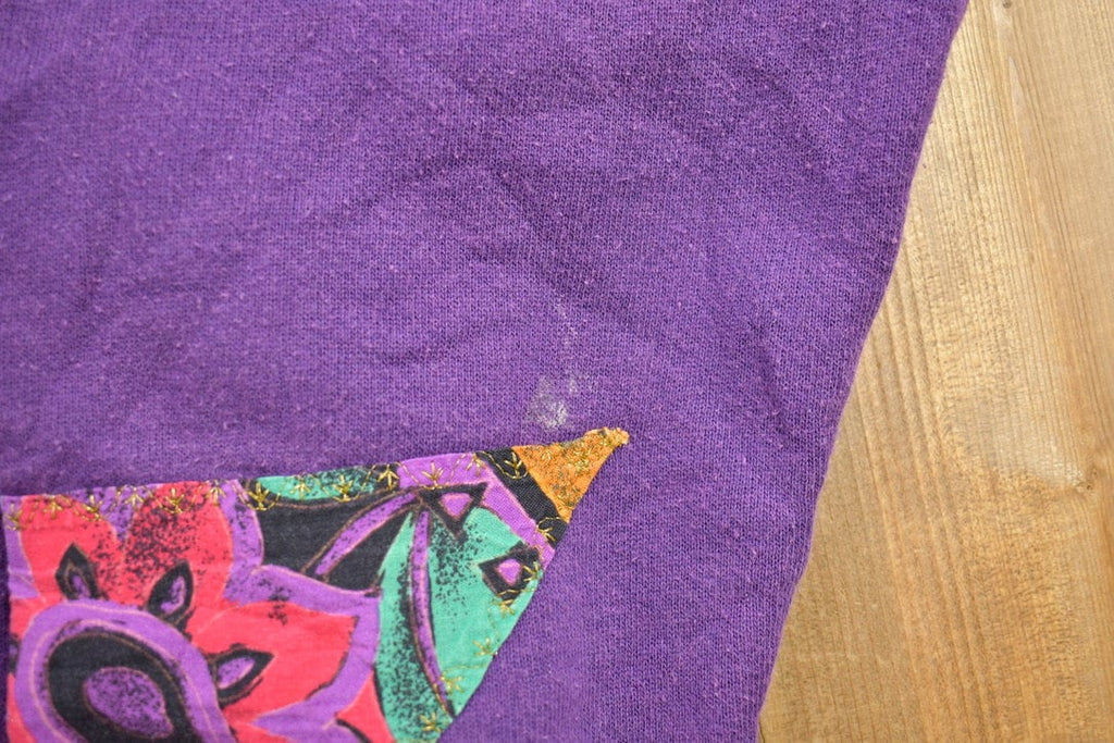 Vintage 1990s Abstract Pattern Crewneck Sweater