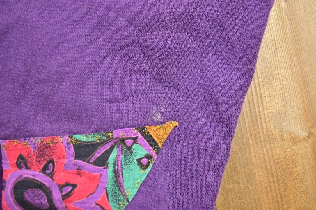 Vintage 1990s Abstract Pattern Crewneck Sweater