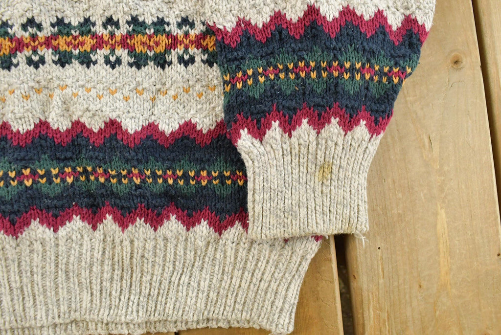 Vintage 1990s Hampton Bay Trading Company Knit Crewneck Sweater Men's L