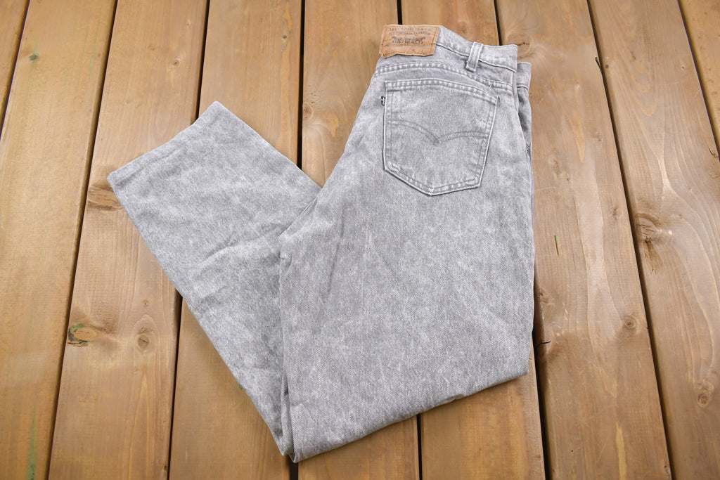 Vintage 1980s Levi's Black Tab Jeans Size 32 x 26