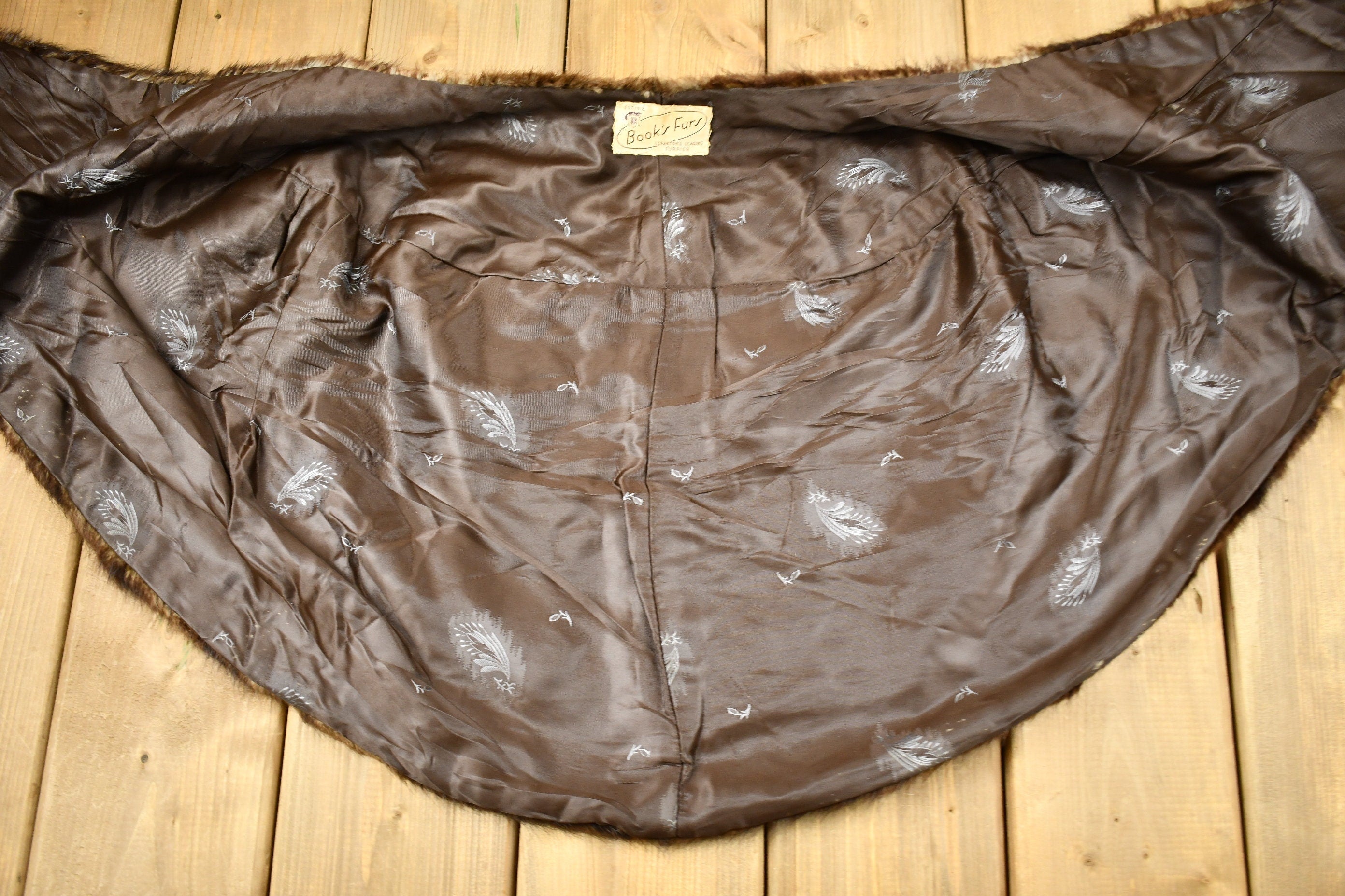 Vintage 1950s Book's Fur Mink Fur Stole