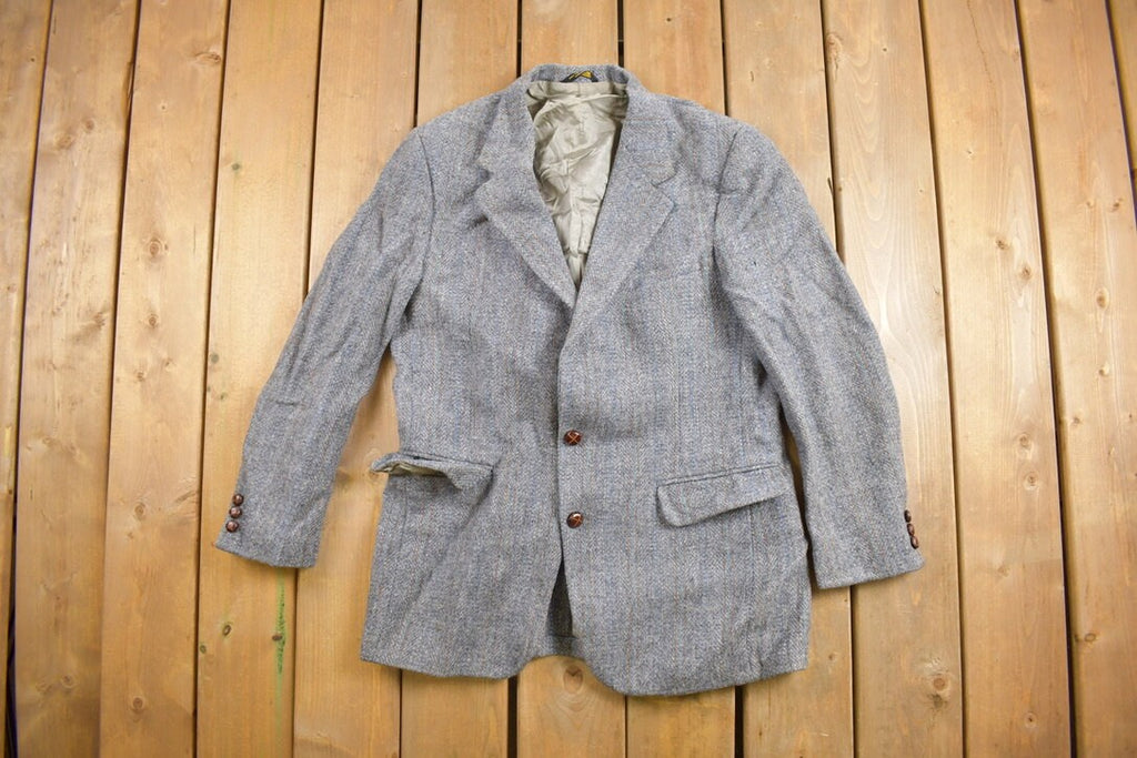 Vintage 1990s Coat Tails Wool Blazer Jacket