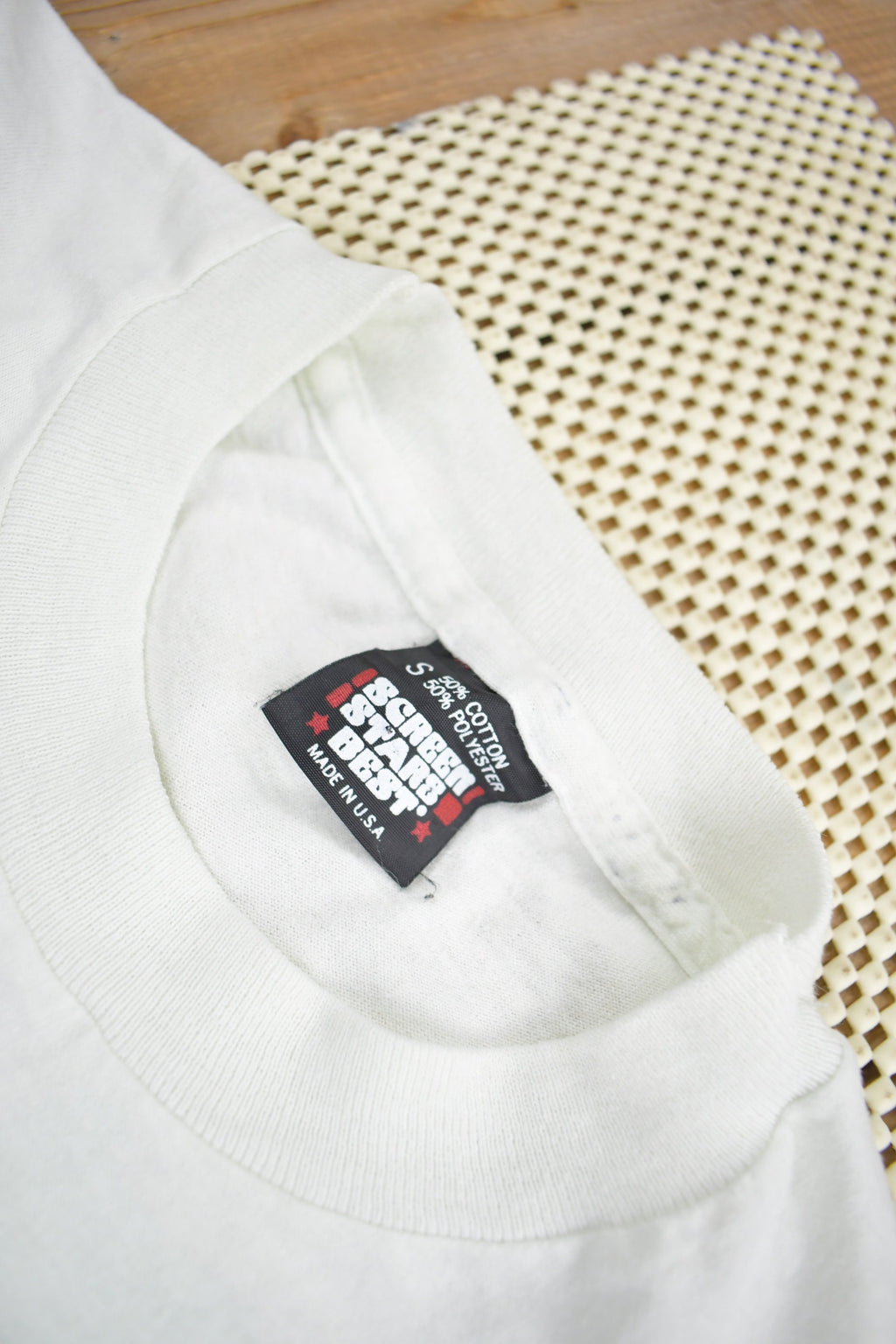Vintage 1990 Greenwood State Team Graphic T Shirt