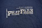 Vintage 2001 Phat Farm Applique Graphic T Shirt