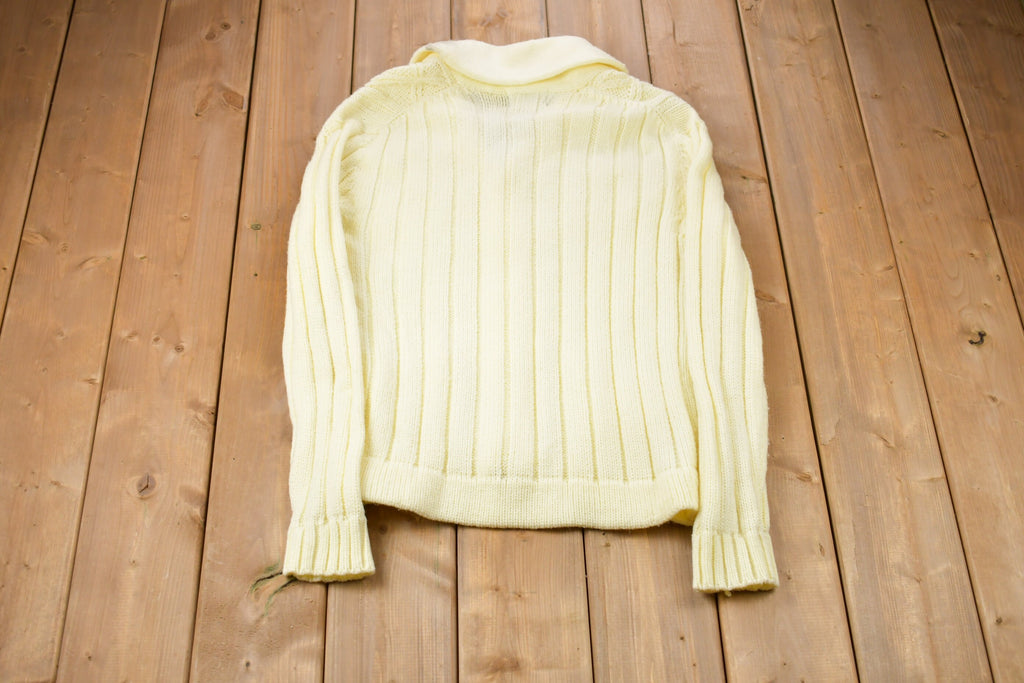 Vintage 1980s Tarleton Curling Knitted Sweater