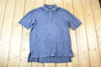 Vintage 1990s Ralph Lauren Polo Golf Quarter Button Up Shirt Men's L