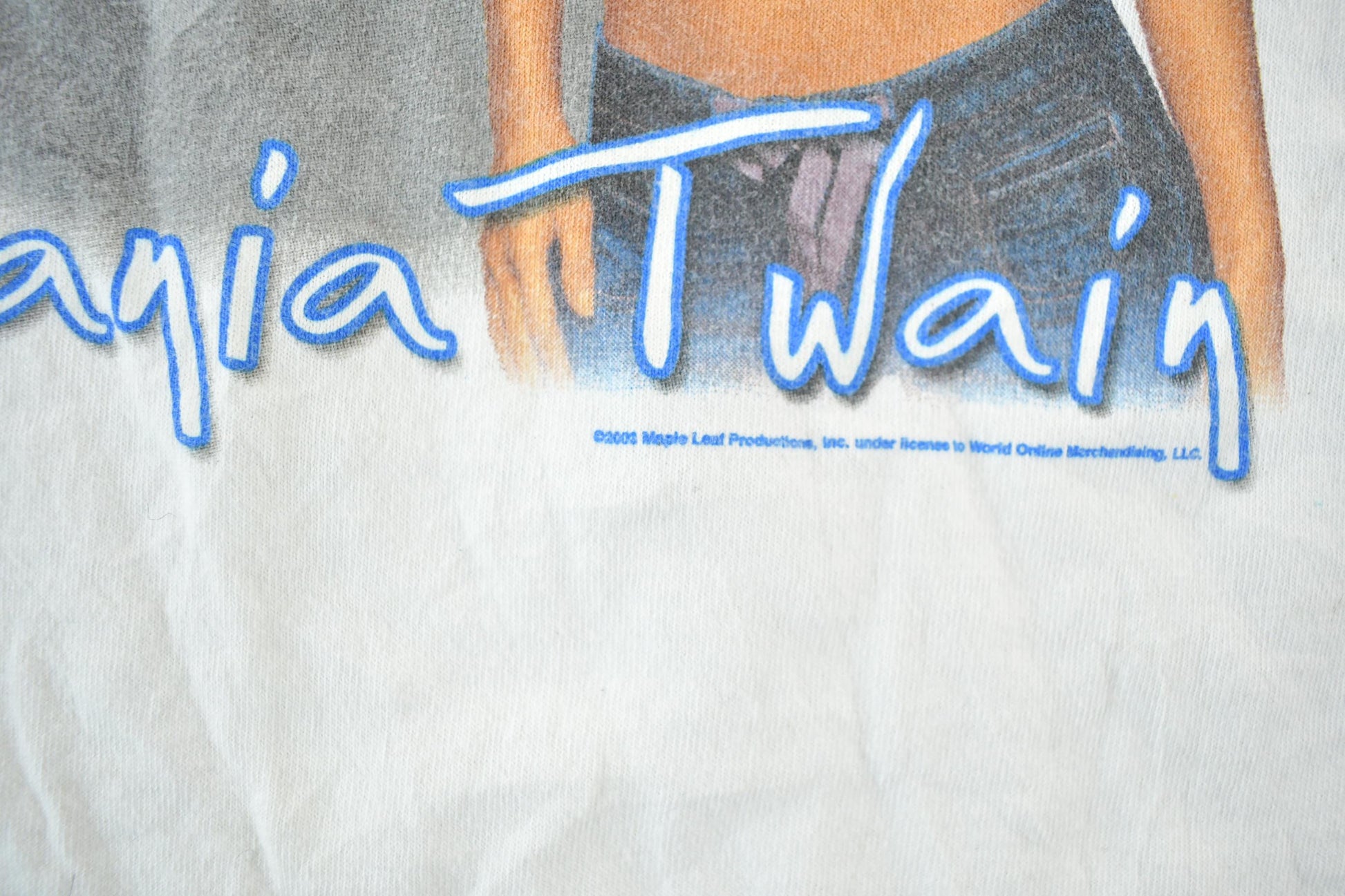 Vintage 2003 Shania Twain Tour Band T-Shirt