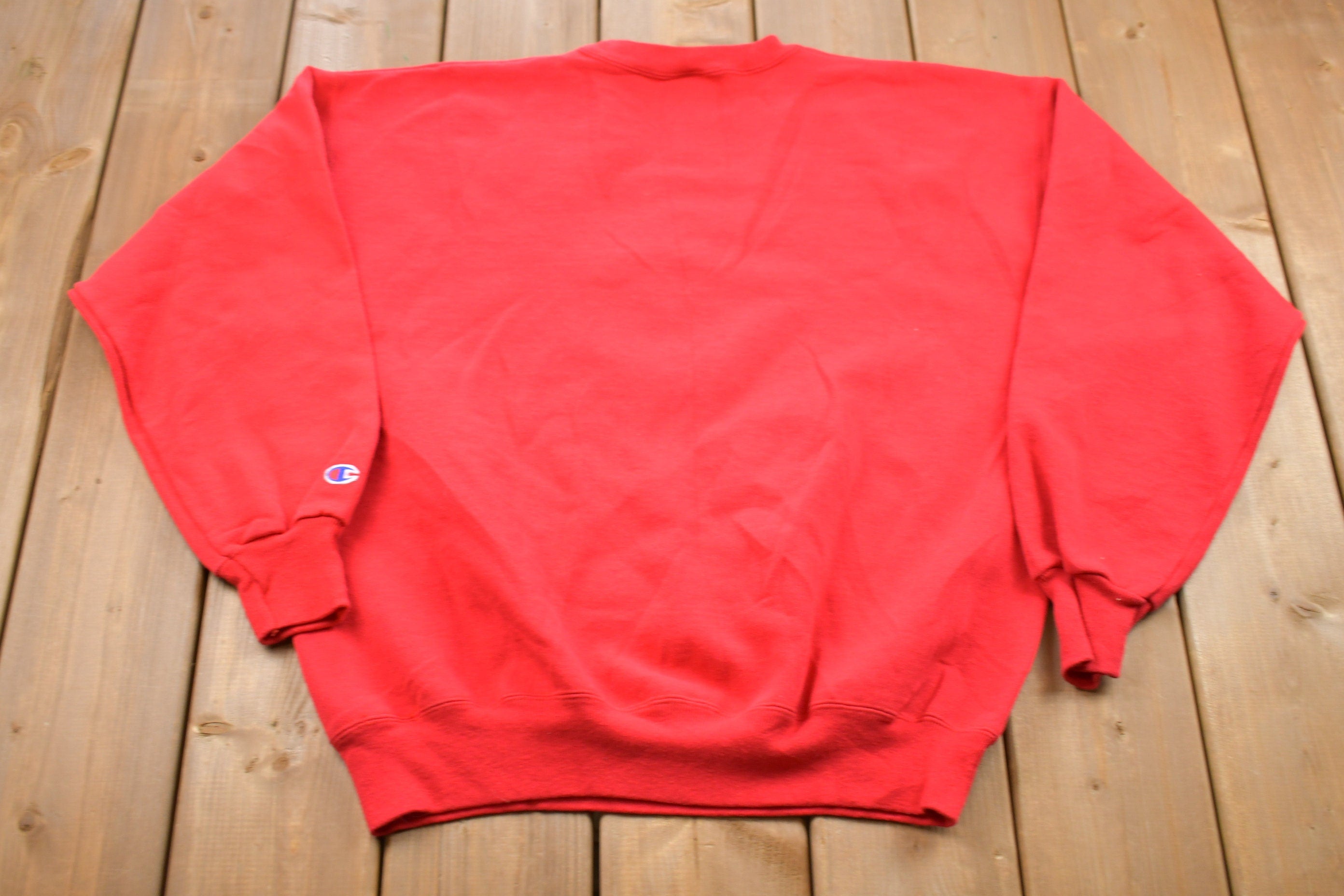Vintage 1990s University Of Wisconsin Badgers Champion Crewneck Sweatshirt