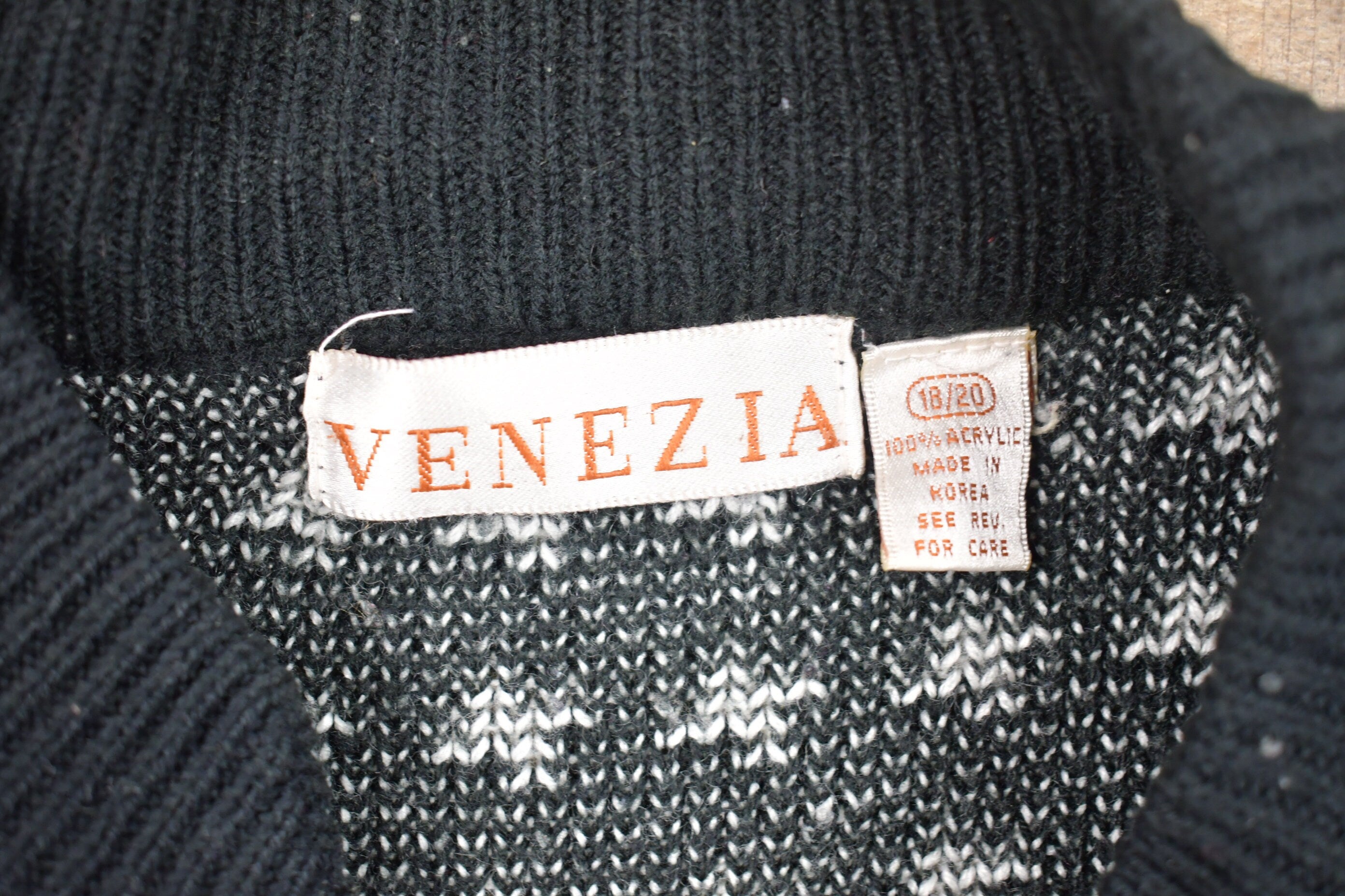Vintage Venezia Knitted Sweater