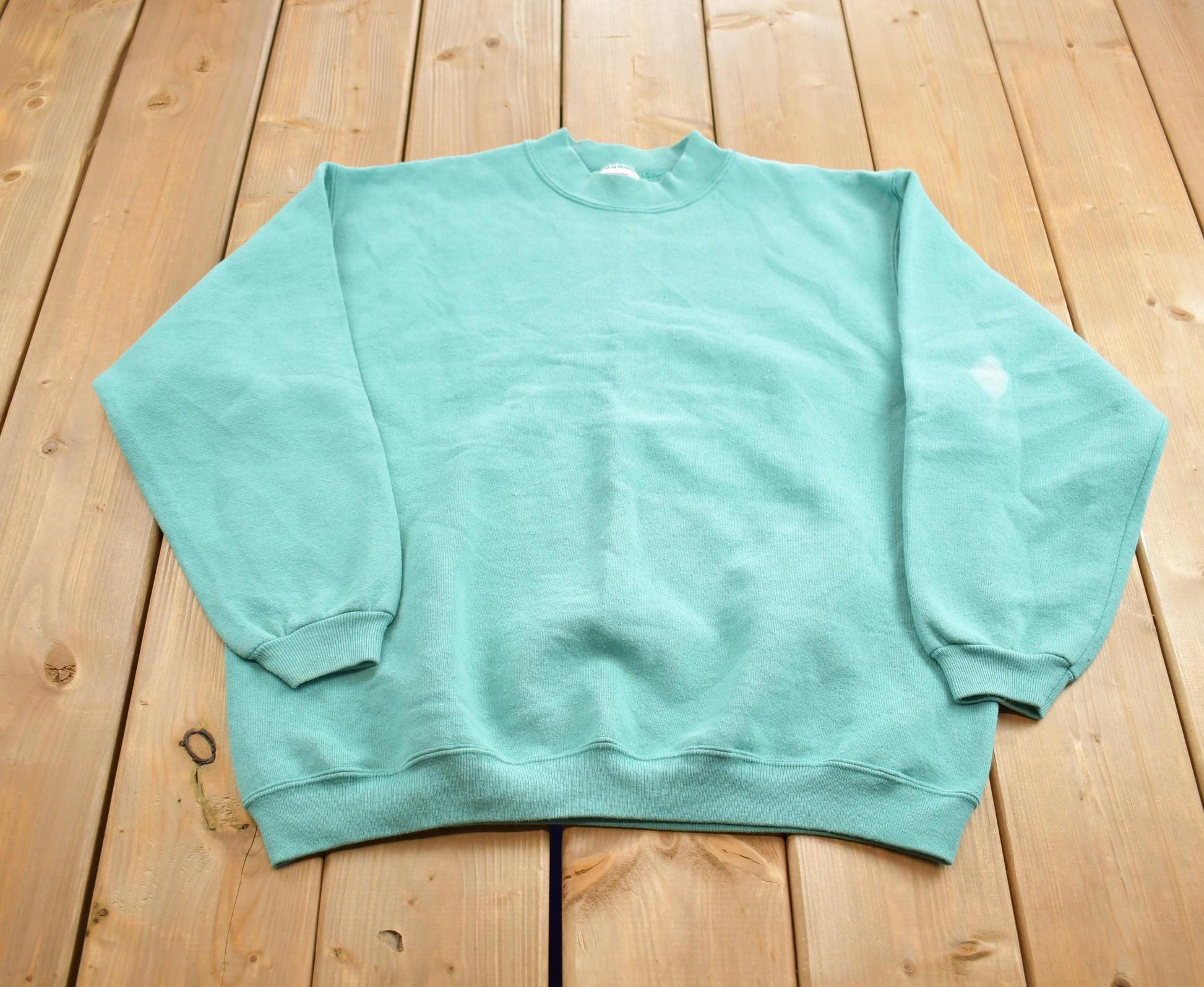 Vintage 1990s Blank Hanes Her Way Crewneck Sweatshirt Made In USA