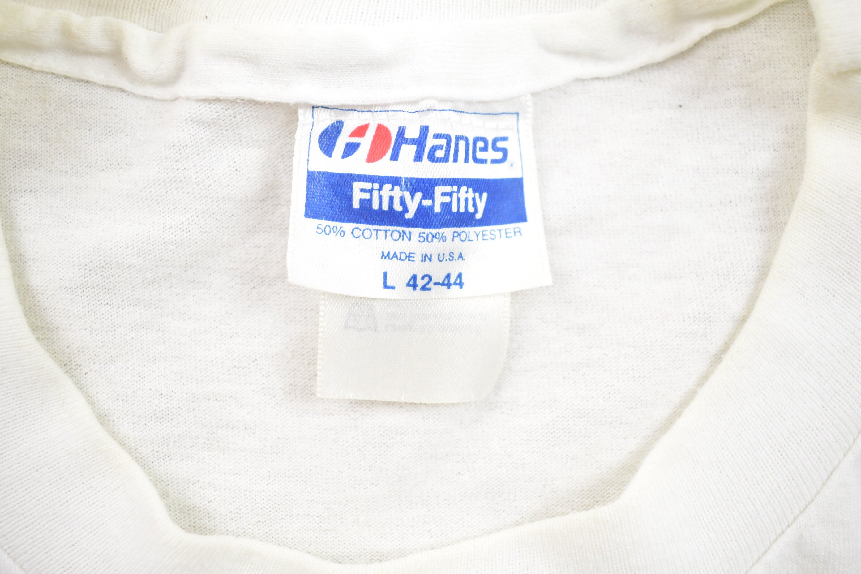 Vintage 1992 Churchill Homecoming Hanes Graphic T Shirt Single Stitch