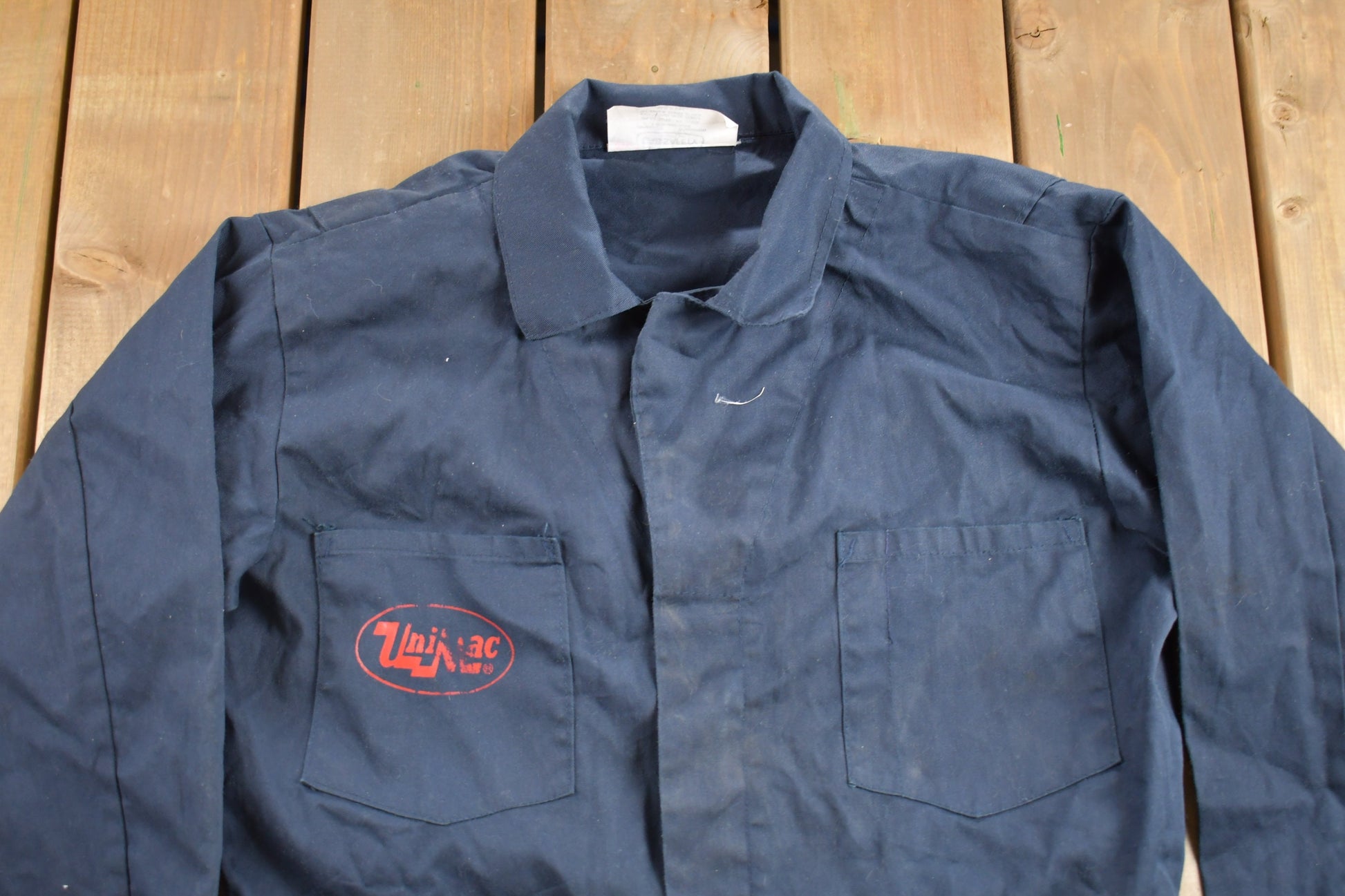 Vintage 1980s Lab Safety Sanforized Coverall Jumpsuit