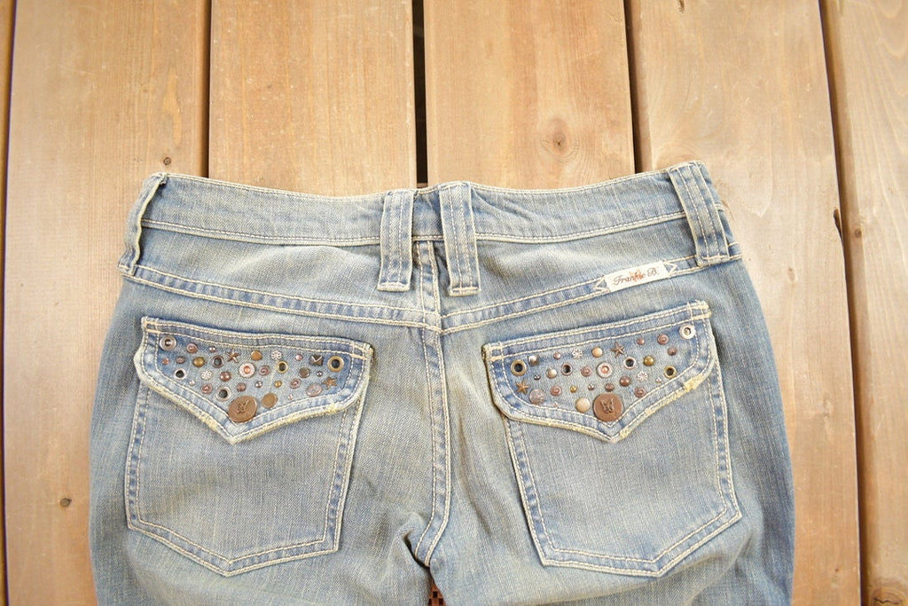 Vintage 1990s Frankie B Bellbottom Jeans Size 32x33