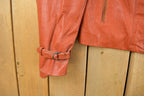 Vintage 1990s Bermans Leather Jacket Women's S