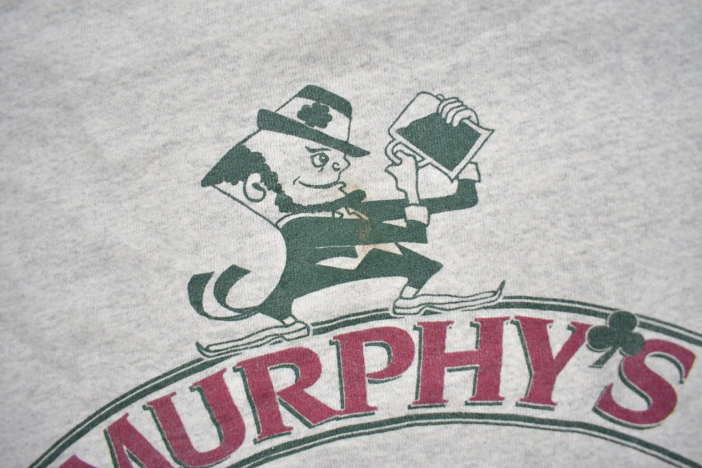 Vintage 1990s Murphy's Des Moines IA Crewneck Sweatshirt / 90s Crewneck / Made In USA / Streetwear / Heavy Weight