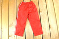 Vintage 1990s Youth 4T Red Splash Pants
